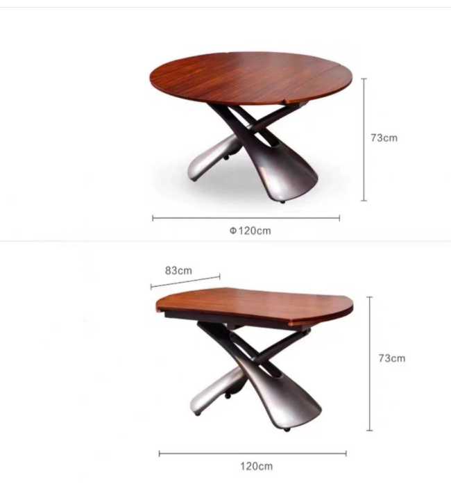 Expandable Coffee to Dining Table 🪑 | Space-Saving & Modern ☕️
