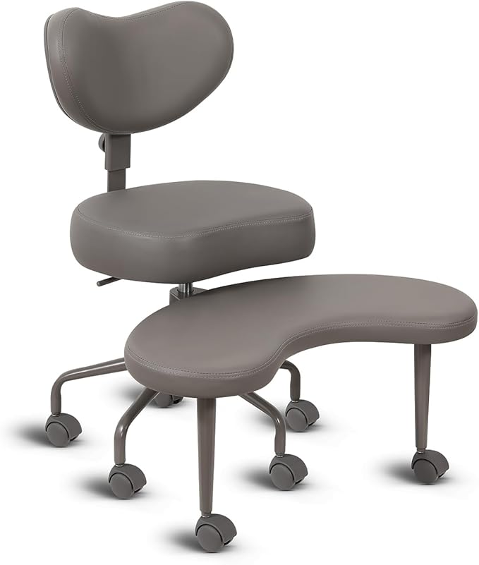 ✨ Adjustable Cross-Legged Chair with Footrest 🧘♀️ | Ergonomic Seating for Home Office