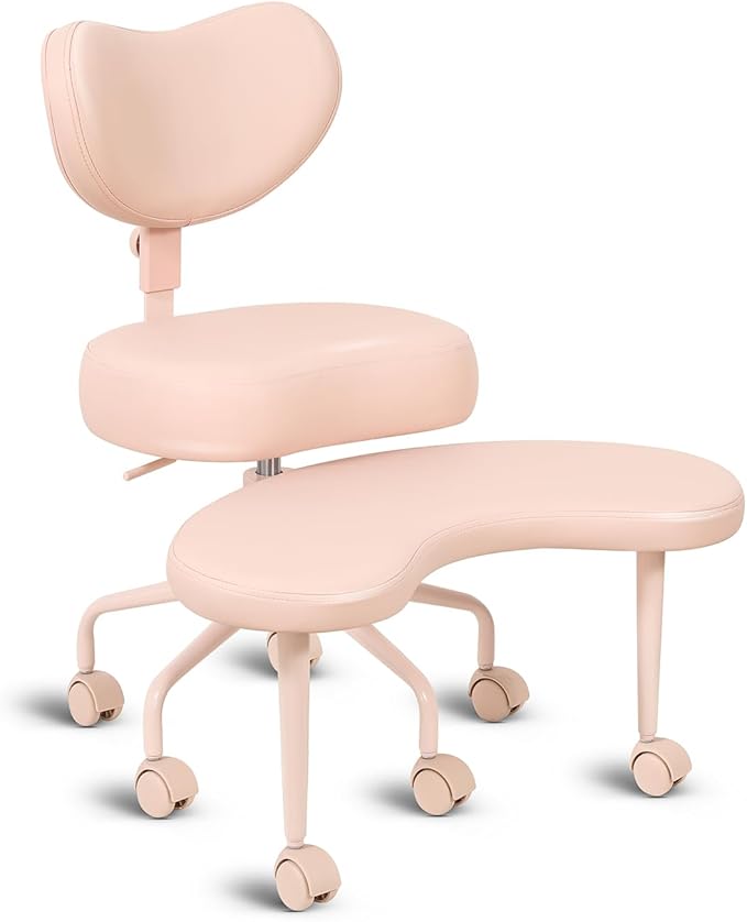 ✨ Adjustable Cross-Legged Chair with Footrest 🧘‍♀️ | Ergonomic Seating for Home Office