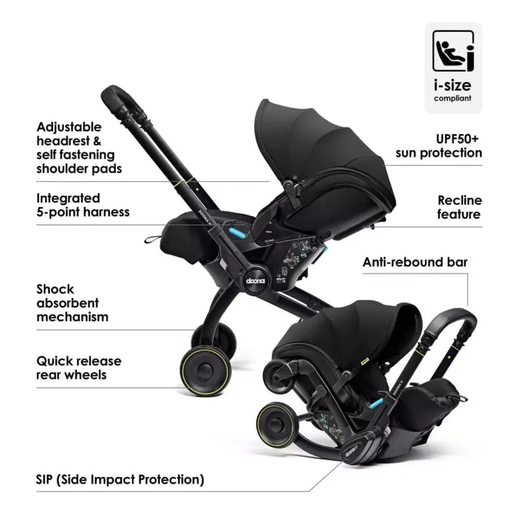 Convertible Car Seat & Stroller | Safe & Stylish Travel Solution 🛡️🌟