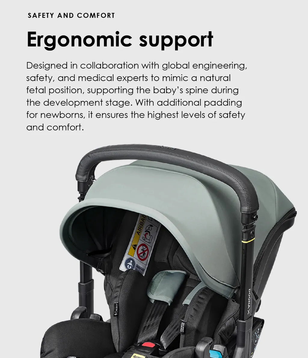 Convertible Car Seat & Stroller | Safe & Stylish Travel Solution 🛡️🌟